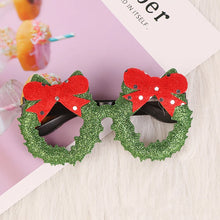 Load image into Gallery viewer, Cute Cartoon Non-woven Fabric Christmas Party Funny Glasses for Kids Women Men Santa Claus Christmas Tree 2024  Year Gift
