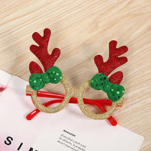 Load image into Gallery viewer, Cute Cartoon Non-woven Fabric Christmas Party Funny Glasses for Kids Women Men Santa Claus Christmas Tree 2024  Year Gift