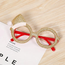 Load image into Gallery viewer, Cute Cartoon Non-woven Fabric Christmas Party Funny Glasses for Kids Women Men Santa Claus Christmas Tree 2024  Year Gift