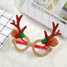 Load image into Gallery viewer, Cute Cartoon Non-woven Fabric Christmas Party Funny Glasses for Kids Women Men Santa Claus Christmas Tree 2024  Year Gift