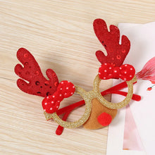 Load image into Gallery viewer, Cute Cartoon Non-woven Fabric Christmas Party Funny Glasses for Kids Women Men Santa Claus Christmas Tree 2024  Year Gift