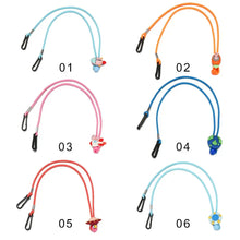 Carica l&#39;immagine nel visualizzatore di Gallery, Cute Elastic Neck Strap Cartoon Kids Glasses Chain Eyeglass Holder Glasses Band Strap Child Eyewear Cord
