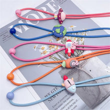 Carica l&#39;immagine nel visualizzatore di Gallery, Cute Elastic Neck Strap Cartoon Kids Glasses Chain Eyeglass Holder Glasses Band Strap Child Eyewear Cord