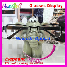 Load image into Gallery viewer, Cute Elephant Eyeglass Sunglasses Eyewear Display Stands Props Store Household Car Decoration CK13 Free Shipping