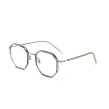 Load image into Gallery viewer, DDDLONG Square Anti Blue Light Glasses Prescription Eyeglasses Frame For Men Women Optical Lens Can Replaceable Eyewear D10