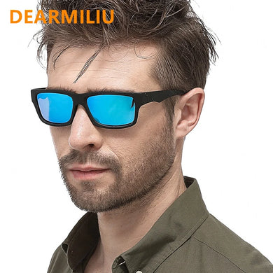 DEARMILIU   Men's Sports Polarized Sunglasses Colorful Film Dustproof Glasses Series vintage womens  glasses 18330