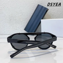 Load image into Gallery viewer, DION Luxury Brand  Acetate Fiber Pilot Men&#39;s Sunglasses  Futurism Glasses High Quality Women Hot Style Oval Eyeglasses