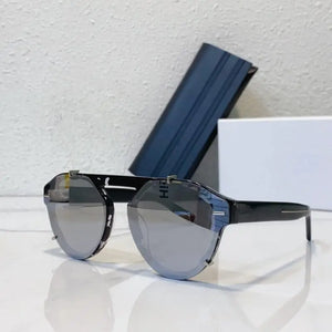 DION Luxury Brand  Acetate Fiber Pilot Men's Sunglasses  Futurism Glasses High Quality Women Hot Style Oval Eyeglasses