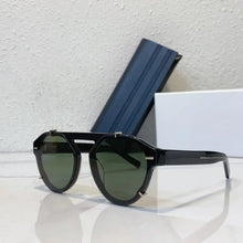 Load image into Gallery viewer, DION Luxury Brand  Acetate Fiber Pilot Men&#39;s Sunglasses  Futurism Glasses High Quality Women Hot Style Oval Eyeglasses