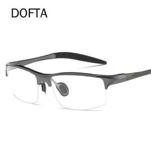 DOFTA Al-Mg Prescription Glasses Frame Men Alloy Frame Spectacle Eyeglasses Myopia Glasses Male Sports Goggles 5538
