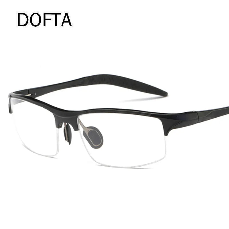 DOFTA Al-Mg Prescription Glasses Frame Men Alloy Frame Spectacle Eyeglasses Myopia Glasses Male Sports Goggles 5538