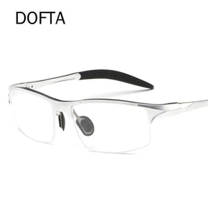 DOFTA Al-Mg Prescription Glasses Frame Men Alloy Frame Spectacle Eyeglasses Myopia Glasses Male Sports Goggles 5538