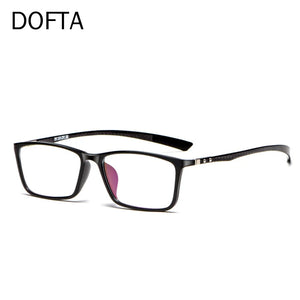 DOFTA Myopia Glasses Frame Men Ultralight Carbon Fiber Square Optical Eyeglasses Frame Women Male Prescription Eye Glasses 5271