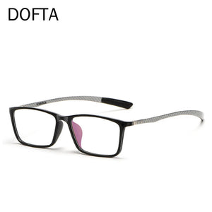 DOFTA Myopia Glasses Frame Men Ultralight Carbon Fiber Square Optical Eyeglasses Frame Women Male Prescription Eye Glasses 5271