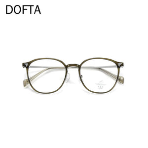 DOFTA Optical Prescription Glasses Frame Women Ultra-light TR90 Alloy Eyewear Men Retro Round Myopia Hyperopia Eyeglasses Frame