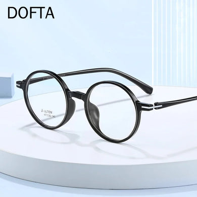 DOFTA Round Optical Myopia Glasses Frame Men TR Prescription Eyeglasses Frame Women Vintage Eyewear 5960