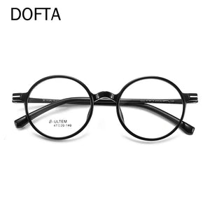 DOFTA Round Optical Myopia Glasses Frame Men TR Prescription Eyeglasses Frame Women Vintage Eyewear 5960