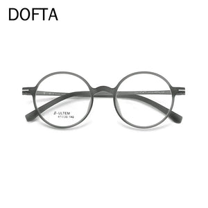 DOFTA Round Optical Myopia Glasses Frame Men TR Prescription Eyeglasses Frame Women Vintage Eyewear 5960