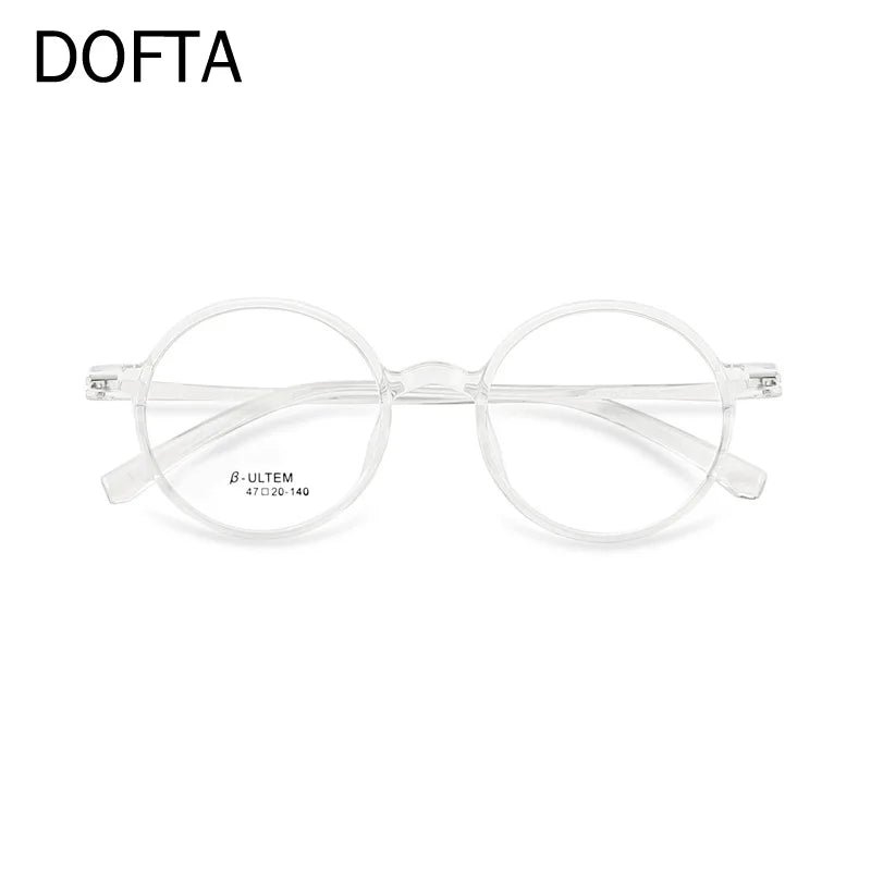 DOFTA Round Optical Myopia Glasses Frame Men TR Prescription Eyeglasses Frame Women Vintage Eyewear 5960