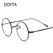 Load image into Gallery viewer, DOFTA Titanium Glasses Frame Men Vintage Round Myopia Optical Prescription Eyeglasses Women  Retro Eyewear 5503