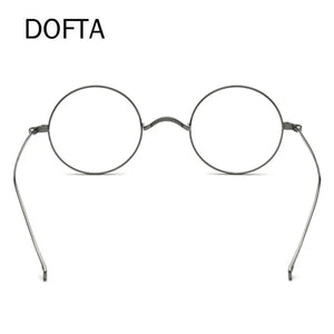 DOFTA Titanium Glasses Frame Men Vintage Round Myopia Optical Prescription Eyeglasses Women  Retro Eyewear 5503