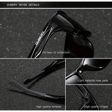 Load image into Gallery viewer, DUBERY Polarized UV400 Protection Sunglasses For Men And Women 8 Colors Model 166