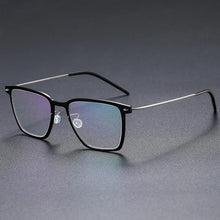 Load image into Gallery viewer, Denmark 6554 Square Myopia Reading Titanium Glasses Frames Men Women Eyeglasses Ultra-light Prescription Gafas Eyewear De Oculos