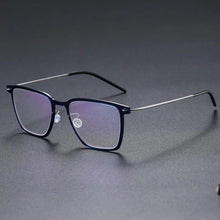 Load image into Gallery viewer, Denmark 6554 Square Myopia Reading Titanium Glasses Frames Men Women Eyeglasses Ultra-light Prescription Gafas Eyewear De Oculos