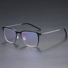 Load image into Gallery viewer, Denmark 6554 Square Myopia Reading Titanium Glasses Frames Men Women Eyeglasses Ultra-light Prescription Gafas Eyewear De Oculos