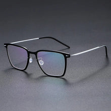 Load image into Gallery viewer, Denmark 6554 Square Myopia Reading Titanium Glasses Frames Men Women Eyeglasses Ultra-light Prescription Gafas Eyewear De Oculos