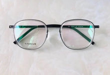 Load image into Gallery viewer, Denmark Brand 9781 Titanium Glasses Frame Ultralight Retro Oval Men Women Eyeglasses Eyewear Prescription Optical Oculos De Grau