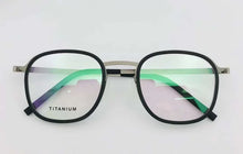 Load image into Gallery viewer, Denmark Brand 9781 Titanium Glasses Frame Ultralight Retro Oval Men Women Eyeglasses Eyewear Prescription Optical Oculos De Grau