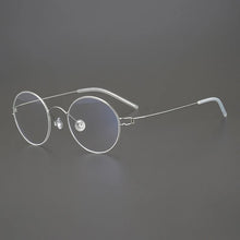 Load image into Gallery viewer, Denmark Brand Designer Screwless Eyeglasses Retro Round Wire Titanium Alloy Glasses Frame Ultralight Men Women Myopia Eyewear