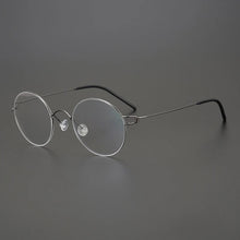 Load image into Gallery viewer, Denmark Brand Designer Screwless Eyeglasses Retro Round Wire Titanium Alloy Glasses Frame Ultralight Men Women Myopia Eyewear