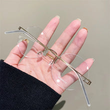 Load image into Gallery viewer, Denmark Brand Frameless Round Eyeglasses 356 Ultralight Men Screwless Titanium Glasses Frames Rimless Spectacles Women Spectacle