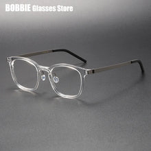 Load image into Gallery viewer, Denmark Brand Glasses Frame 1051 Ultralight Screwless Men Prescription Optical Eyeglasses Anti Blue Light Spectacles Eyewear New