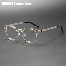 Load image into Gallery viewer, Denmark Brand Glasses Frame 1051 Ultralight Screwless Men Prescription Optical Eyeglasses Anti Blue Light Spectacles Eyewear New