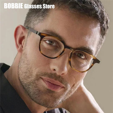 Denmark Brand Glasses Frame 1051 Ultralight Screwless Men Prescription Optical Eyeglasses Anti Blue Light Spectacles Eyewear New