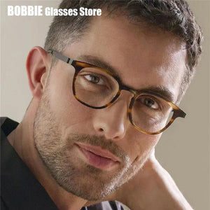 Denmark Brand Glasses Frame 1051 Ultralight Screwless Men Prescription Optical Eyeglasses Anti Blue Light Spectacles Eyewear New
