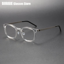 Load image into Gallery viewer, Denmark Brand Glasses Frame 1051 Ultralight Screwless Men Prescription Optical Eyeglasses Anti Blue Light Spectacles Eyewear New