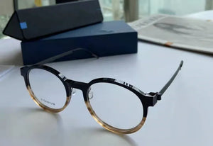 Denmark Brand Glasses Frame Men Retro Round Titanium Lightweight 1827 Women Prescription Eyeglasses Spectacles Oculos De Grau