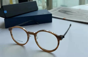 Denmark Brand Glasses Frame Men Retro Round Titanium Lightweight 1827 Women Prescription Eyeglasses Spectacles Oculos De Grau