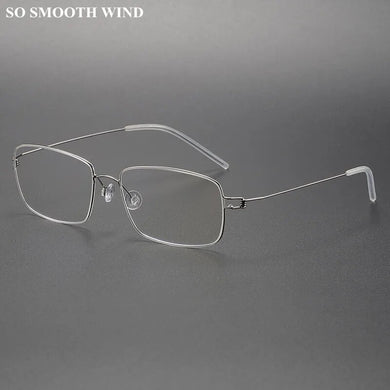 Denmark Brand Pure Titanium Eyeglasses Screwless Men Women Optical Glasses Frame Myopia Eyewear Ultralight Prescription Reading