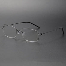 Load image into Gallery viewer, Denmark Brand Pure Titanium Eyeglasses Screwless Men Women Optical Glasses Frame Myopia Eyewear Ultralight Prescription Reading