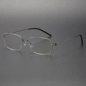 Denmark Brand Pure Titanium Eyeglasses Screwless Men Women Optical Glasses Frame Myopia Eyewear Ultralight Prescription Reading