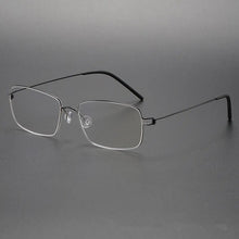 Load image into Gallery viewer, Denmark Brand Pure Titanium Eyeglasses Screwless Men Women Optical Glasses Frame Myopia Eyewear Ultralight Prescription Reading