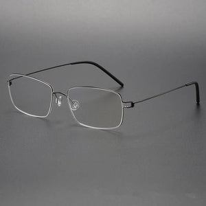 Denmark Brand Pure Titanium Eyeglasses Screwless Men Women Optical Glasses Frame Myopia Eyewear Ultralight Prescription Reading