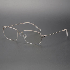 Denmark Brand Pure Titanium Eyeglasses Screwless Men Women Optical Glasses Frame Myopia Eyewear Ultralight Prescription Reading
