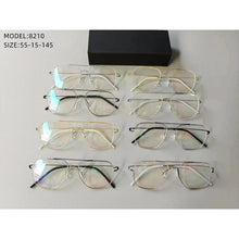 Load image into Gallery viewer, Denmark Brand Screwless Eyewear Ultralight Titanium Glasses Frame Men Women Double Beam Square Optical Eyeglasses Blue Light Len