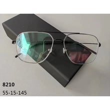 Load image into Gallery viewer, Denmark Brand Screwless Eyewear Ultralight Titanium Glasses Frame Men Women Double Beam Square Optical Eyeglasses Blue Light Len